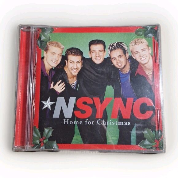 NSYNC - Home For Christmas (CD, 1998) Pop Holiday Album - Tested - Scuffed Jewel - Picture 1 of 3